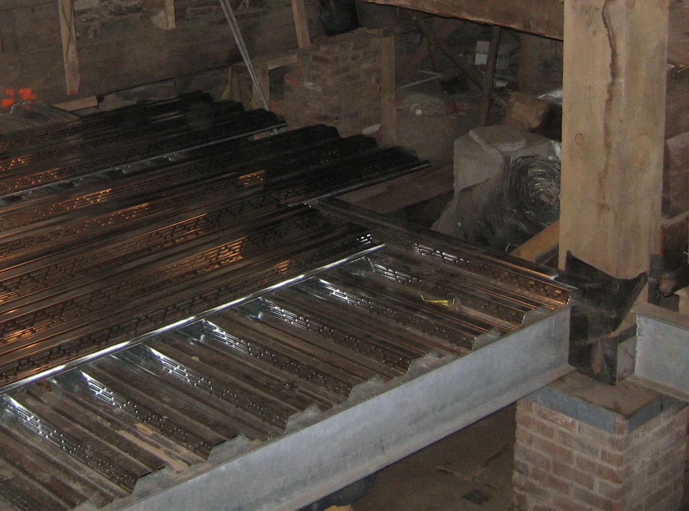 Shrinking post blocks — elevator shaft fix